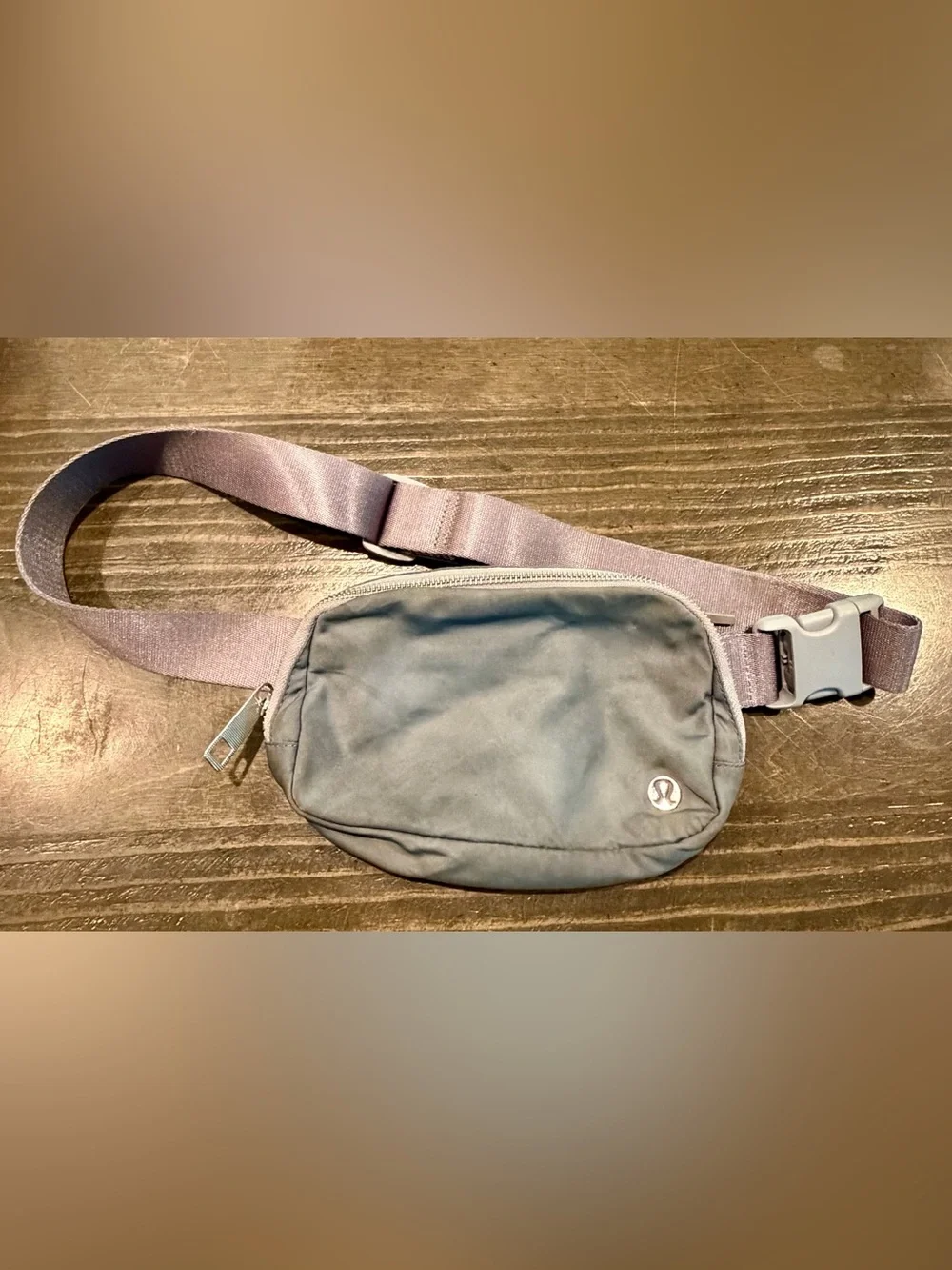 lululemon athletica Women’s Slate Blue Waist Pack - Slim Belt Bag